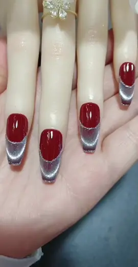 #nails #cateyenails #trendnails2024 #rednails #nailart #nailtech #nailtutorial #naildesigns #diynailsathome 