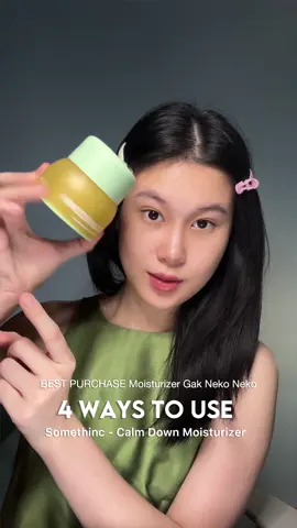 Beberapa cara gunain calm down moisturizer selain cuma jadi moisturizer aja!! Must have dirumah sih..  #fyp #brandofthemonth 