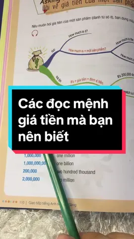Cách đọc mệnh giá tiền mà mình nên biết #xuhuongtiktok #LearnOnTikTok #tuhoctienganh #tienganhchonguoimatgoc #tienganhmoingay 