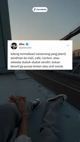 Pergi dan nongkrong sendirian di public space itu wajar kok, jadi nggak usah ragu lagi buat me time di public space🤗 #BookTok #booklover #SelfImprovement #metime #healing 