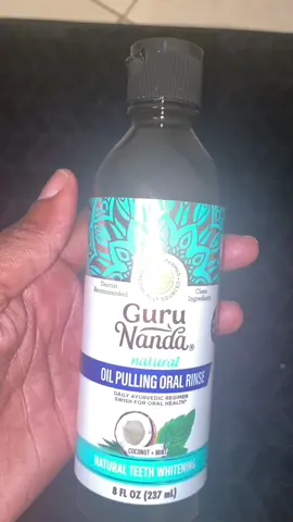 Get your teeth and gums healthy! Get you some @GuruNanda LLC regular and/or coconut & cinnamon today.  I use both daily and it has made a difference. #kocofaye #teeth #teethwhitening #teethcare #gurunanda #gurunandaoilpulling #gurunandaproducts #oralhealth #oralhygiene 