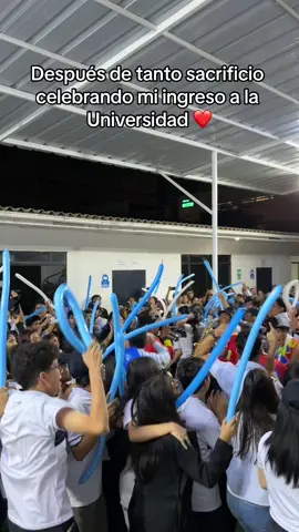 El esfuerzo valió la pena 💙#vlep #2024 #ingresante #ordinario #somosvlep #unprg 