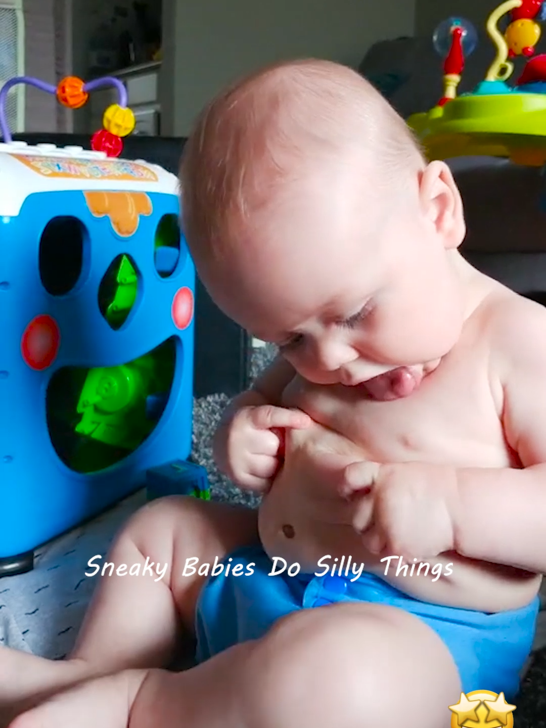 Sneaky Babies Do Silly Things 😂😂 #baby #longervideos #adorablebabies #newborn #toddler #kids #funny #funnybaby #funnyvideos #silly #trending #usa #america#cute  #viral #cutebaby