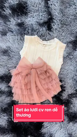 Set đồ siêu dễ thương đủ size 6-23kg cho gái yêu ạ #quanaotreem #setdochobe #quanaotreemthoitrang #ttlktiktokshop #mebapreview9 