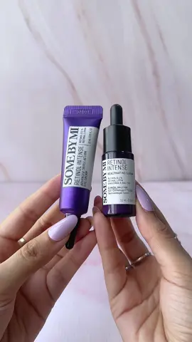 Perfect for beginners. Must try the @somebymi.official Retinol Intense Trial Kit 💜🎀☁️ . . . . . #skin #beauty #skincare #retinol #eyecream #serum #somebymi #skintok #sensitiveskin #ugc #ugccreator #ugccommunity #ugcexample #ugccontent #ugccontentcreator #ugccontentcreatortips #ugcjourney #ugcsupport #howtodougc #ugctips #newugc  #fyp #fypシ 