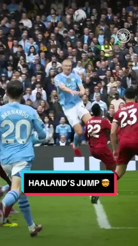 The leap of Haaland! 🤯 #ErlingHaaland #ManCity #Wolves #PremierLeague #Football 
