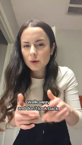 walk away and don't look back. #HealingJourney #nocontactrule #walkaway 