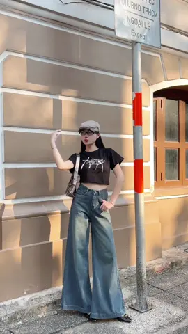 Dạo phố cùng mình nào 🤭 #nicool #jean #denim #trending #jeanoutfits #fyp #fypシ゚viral 