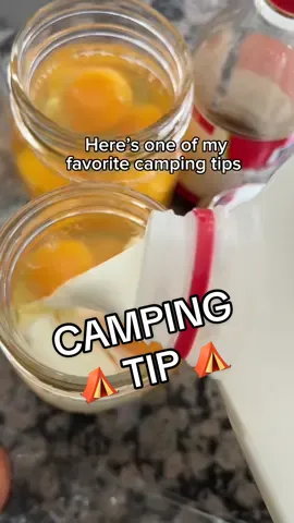 Camping tip that’ll save time #camping #campinghack #tentcamping #campfood #campcooking #todayilearned 