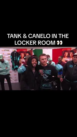 Tank pulled up on Canelo before the fight 👀 (via @Premier Boxing Champions) #canelo #gervontadavis #boxing 