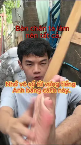 Nhớ từ vựng tiếng Anh qua gốc từ, bàn chân ta làm nên tất cả #thangbancay #viral #xuhuong #LearnOnTikTok #english #tienganh