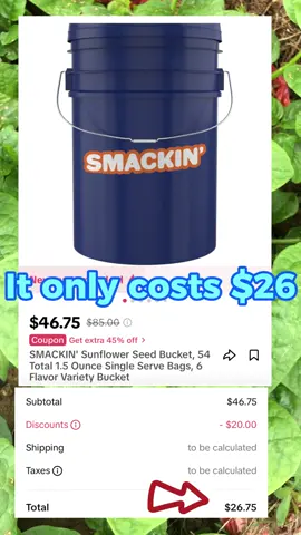 The best snack deal I’ve ever seen! #sunflowerseeds #smackinseeds #smackinsunflowerseeds #seeds #snack #varietypack #food #TikTokShop #TTSACL 
