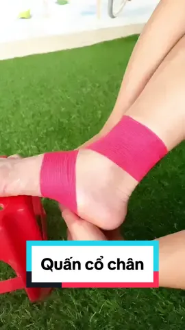 Hướng dẫn quấn cổ chân bằng cao su non #bongchuyen #latcochan #bangcaosunon #bangquancochan 