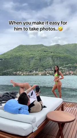 #lakecomo #couplegoals appreciate this one ♥️