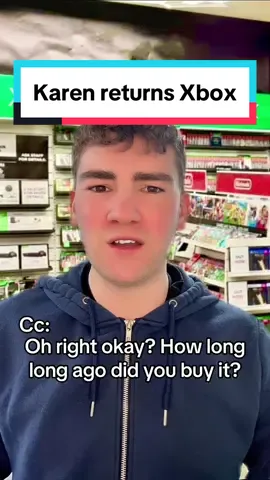 Karen returns a Xbox 😂 #fyp #viral #comedy #skit #karen #xbox #fortnite #gaming #shop #relatable 