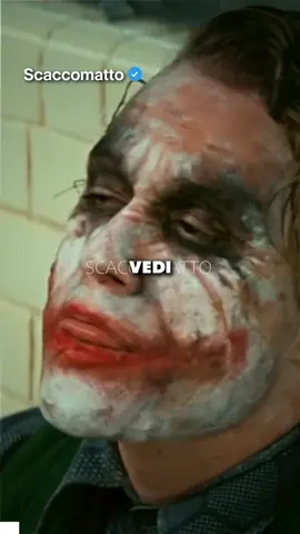 Il miglior joker. - 👉 Seguici per altri contenuti simili! - 🎙️ Heath Ledger  - 🍿 Tratto dal film “Il cavaliere oscuro” - 💬 Condividilo nelle tue stories . . . . #motivazione #crescitapersonale #successo #mentalità #joker #ilcavaliereoscuro #christophernolan #vita #perledisaggezza #citazioni