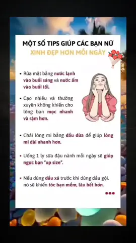 những mẹo hay bạn đã biết chưa #xuhuong #lamdep #meohay #goclamdep #beauty #meolamdep #skincare #chamsocda #shopmevoi5 