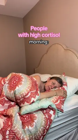Signs of hormone imbalance - can’t wake up & wired at night. There are natural ways to regulate your hormones. Follow for tips on hormone balancing. #hormoneimbalance #cortisol #nervoussystemregulation #burnout #stressedout #cortisollevels