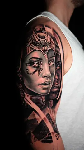 Its giving beauty, its giving grace, its giving power. Its giving Goddess ✨ #artistsoftiktok #tattootiktok #tattoo #tattooartist 
