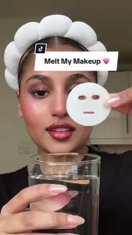 Lets melt my makeup✨  @ELEMIS  @Fresh Beauty  @Tatcha  @L’Oréal Paris  #makeupchallenge 