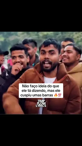 Viralizou recentemente esses versos de um rapper indiano, muitos vem dizendo que sua levada lembra 50 Cent, o que acharam? 🤔🔥 #trap #rap #50cent #justalilbit #raptok 