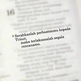 Amsal 16:3 #goodmorning #ayatalkitab #saatteduh #firmantuhan #renunganhariankristen #motivasikristen #inspirasikristen #pemudakristen #godbless 