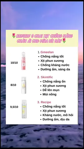 Xịt chống nắng chân ái cho mùa hè này đây🌷🌷 #xitchongnang #kemchongnang #skincare #duongtrangda #trangda #lamdep #lamdepmoingay #reviewlamdep #myphamchinhhang #reviewmypham #xuhuongtiktok 