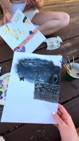 We gave up… #greenscreenvideo #foryourpage #paintingswap #foryou #Summer 