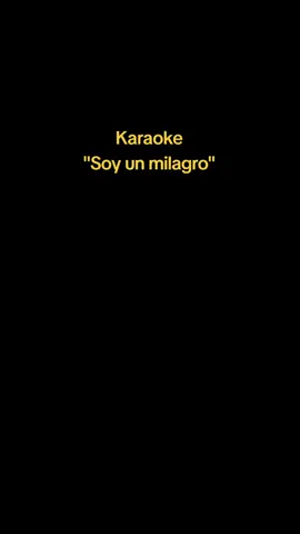 #karaoketiktok #gladysmuñoz #musicacristiana #karaoke #alabanza #soyunmilagro #dios  Karaoke de la alianza 
