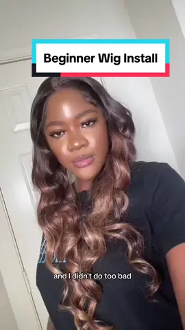 Not too bad for a first timer innit? What tips donyou have for me for a flawless install?#wiginstall #wigvideos #CapCut 