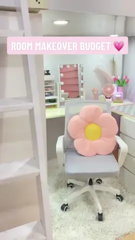 Replying to @tringsy_ugc🌷✨ Room makeover total expenses reveal!! ✨💗 #roomakeoverbudget #minivlog 