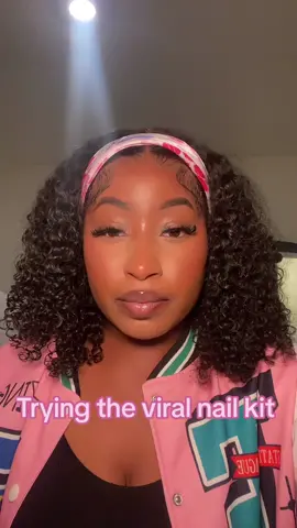 Try the viral nail kit  #viral #foryoupage #iiamsieanna #fypシ゚viral #nailkit #nails 