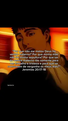 Jeremias o profeta chorão, apesar de toda ficuldade permaneceu fiel a Deus. ✝️ 📖 #real #reflexão #christianity  ib: spiritart.br