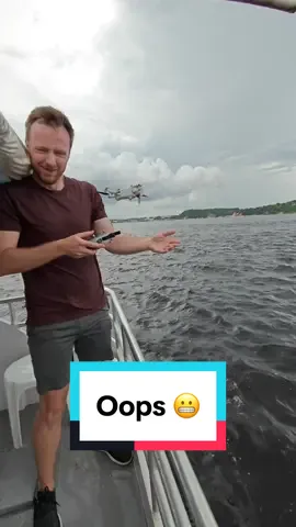 Oops… 🤦‍♂️ My DJI Mini 4 Pro now lives at the bottom of the Amazon River 😅 #fail #dronelife #amazonriver #djimavic #djimini4pro #dronecrash @DJI Official 