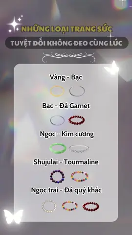 Những loại trang sức tuyệt đối không đeo cùng lúc #delimart #xuhuong #trending #trangsuc 