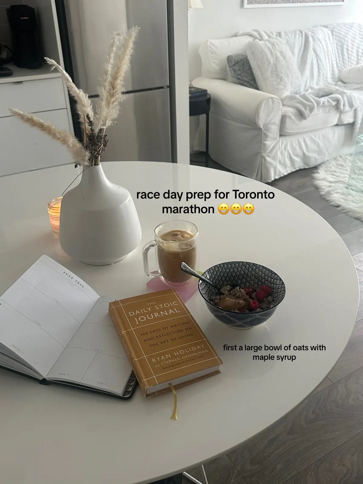 the excitement was too high #Running #marathontraining #toronto 