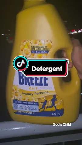 Breeze Detergent ❤️. Clean, stain-free, bright colors, fresh smell & gentle on hands. Love the smell so much with exclusive perfume fragrance. #detergent #breeze #fyp #fypシ 