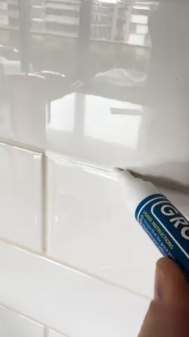 Fix the  grout in few minutes 🙌 What do you think? Yay or nay 