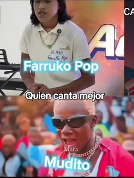 Farruko pop vs el mudito rapero  Que artista de talla internacional canta mejor  #farrukopop #mudocantante #canciondelmudito 