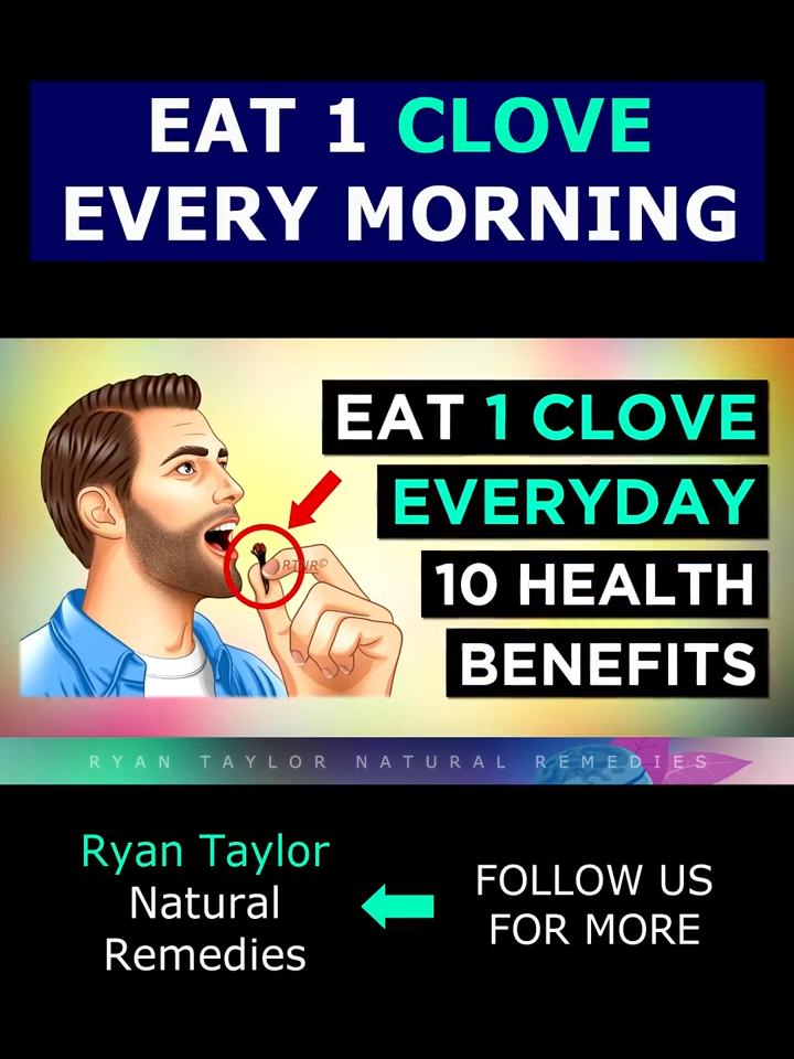 Eat 1 Clove EVERY Morning (Benefits) #cloves #cloveoil #eugenol #naturalremedies #naturalmedicine #herbalism #nutriton #spices #health #ryantaylornaturalremedies #healthyspices #spice #clovebenefits #clovesbenefit #clovesforhealth