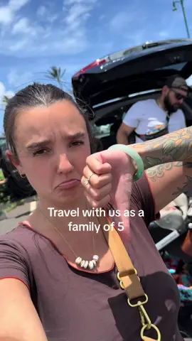 First travel day was great. The second one suuuuuucked. #travel #travelingwithkids #travelingwithbabies #mauihawaii #travelingfamilyoffive #travelingfamily 