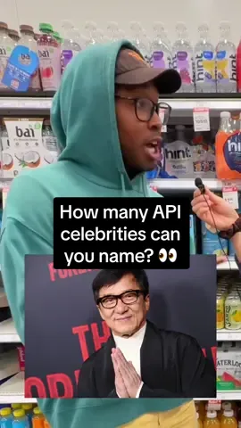 He went OFF 👏👏👏 Happy Asian Pacific American Heritage Month! #drinksanzo #apifamily #shopaapi #celebrities #streetinterview #challenge #targetfinds #apahm 