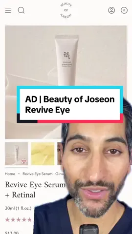 Get powerful results at home or after a procedure with the Revive Eye Serum by @Beauty of Joseon #retinalcream #reveiveeyeserum #retinol #retinal #retinolserum #retinalserum #eyecream #eyeserum