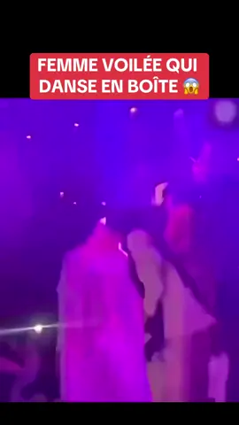 ⚡️Femme voilée danse en boite de nuit .  #islam #femme #musulman #hijab 