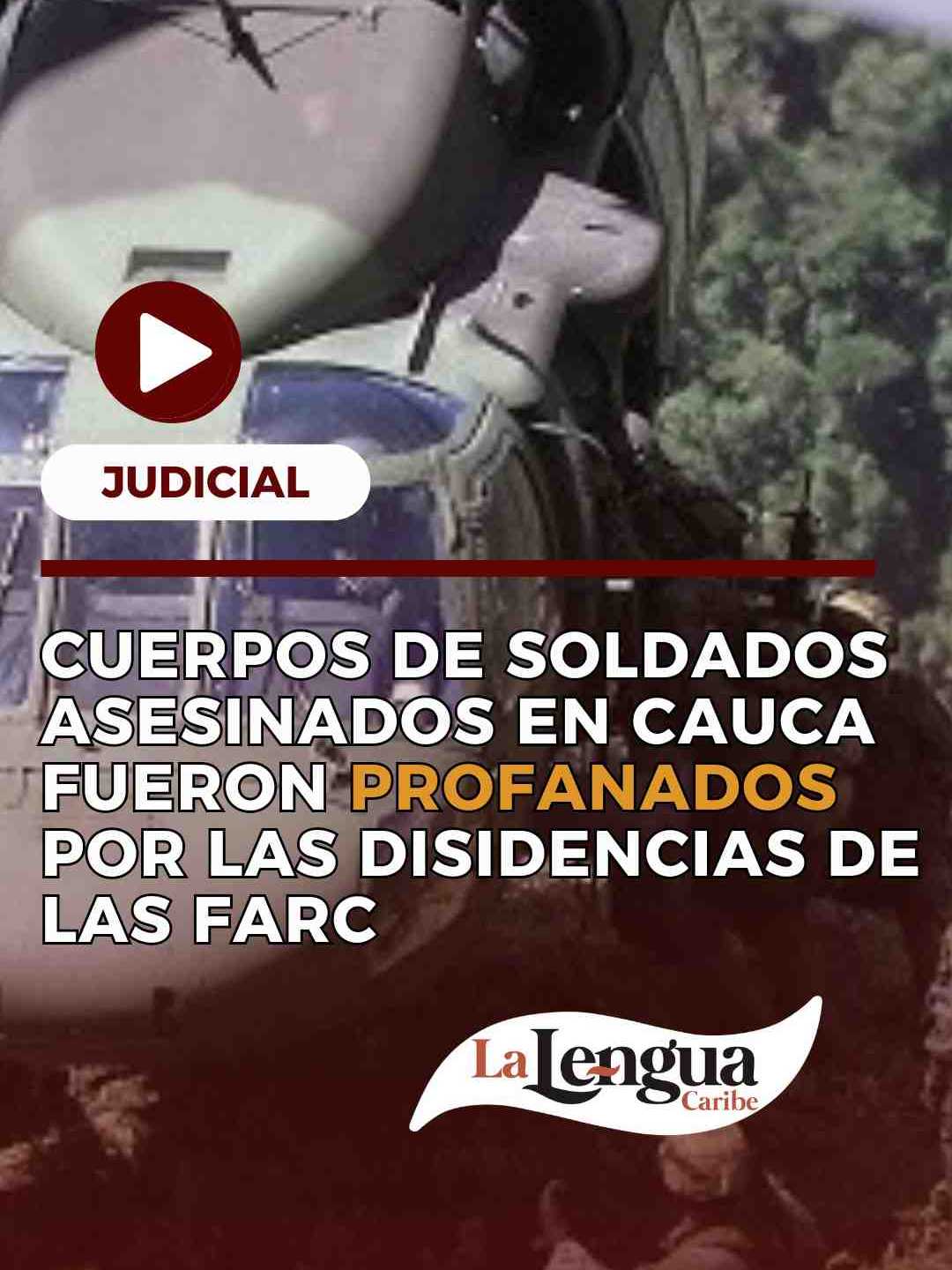 #LaLenguaTv 🎥 | La Tercera División del Ejército, a través de un comunicado, explicó que los cuatro uniformados fueron asesinados luego de un operativo en el que capturaron a cinco delincuentes.