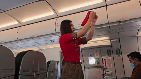 #Vietjet beautiful Airline stewardess