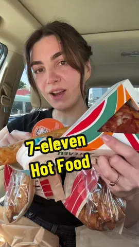 7-eleven hot food taste test/review eeeperoni!!! GO 711 GO 🤩