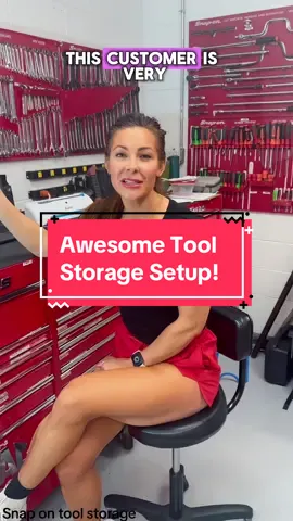 Guess his job… #snapon #toolstorage #wrenching #tooladdict #toolorganization 