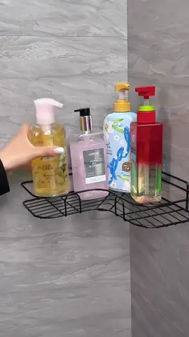 No need to drill #cornerstoragerack practical and space saving #tiktokshopph #funtasticpayday #tiktokshopbudol #budolfinds #fyp #foryoupage 