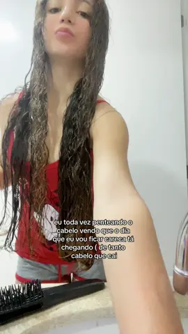 Vou ficar careca desse jeito😭😭 (eu quase derrubando a escova no cmc KKAAKKAKAKA #fypシ #viral #trend #cabelo #foryoupage #cacheadas 